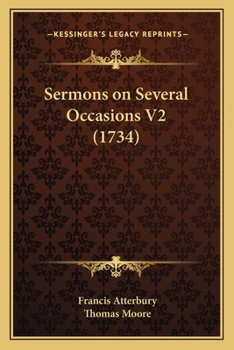 Paperback Sermons on Several Occasions V2 (1734) Book