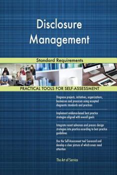 Paperback Disclosure Management Standard Requirements Book