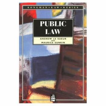 Paperback Public Law; Longman Law Book