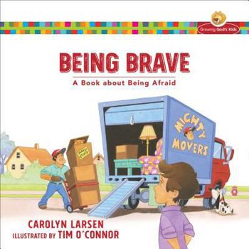 Paperback Being Brave: A Book about Being Afraid Book