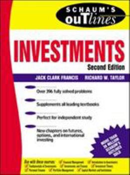 Schaum's Outline of Investments - Book  of the Schaum's Outline
