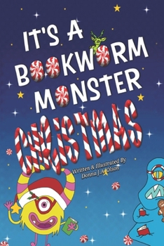 Paperback It's A Bookworm Monster Christmas Book