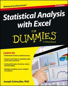 Statistical Analysis with Excel For Dummies - Book  of the Dummies