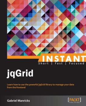 Paperback Instant jqGrid Book