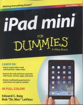 Paperback iPad mini For Dummies Book