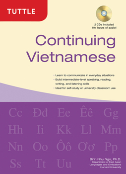 Hardcover Continuing Vietnamese: (Audio Recordings Included) [With CDROM] Book