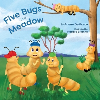 Paperback Five Bugs in a Meadow: Second Edition Book