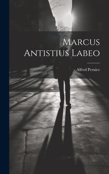 Hardcover marcus antistius labeo [German] Book