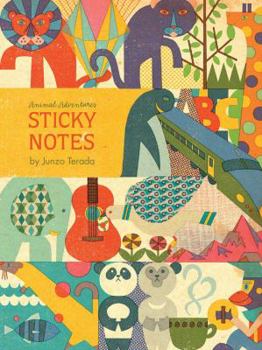 Notebook Animal Adventures Sticky Notes Book