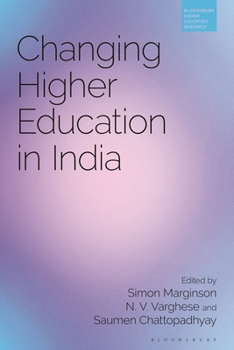 Paperback Changing Higher Education in India Book