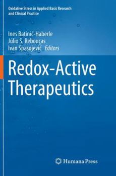 Paperback Redox-Active Therapeutics Book