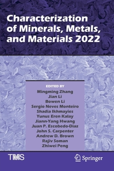 Paperback Characterization of Minerals, Metals, and Materials 2022 Book