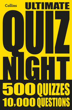 Paperback Collins Ultimate Quiz Night Book