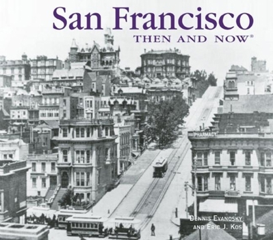 Paperback San Francisco Then and Now Book