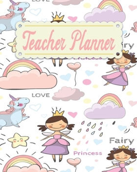 Teacher Planner: Unicorn Teacher Appreciation Notebook Journal Makes a Great Motivational and Inspirational Notebook Gift for The Teacher or Home schooler in Your Life