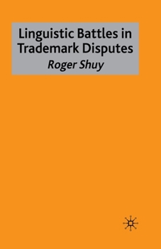 Paperback Linguistic Battles in Trademark Disputes Book