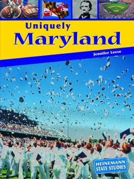 Paperback Uniquely Maryland (State Studies) Book