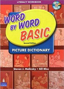 Paperback Word by Word Basic Literacy Workbook Waudio CD Book