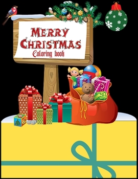 Merry Christmas Coloring Book: A Coloring Book for Adults Featuring Beautiful Winter Florals, Festive Ornaments and Relaxing Christmas Scenes