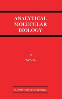 Hardcover Analytical Molecular Biology Book