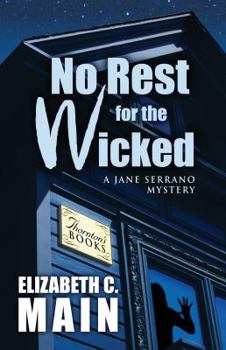 Paperback No Rest for the Wicked (A Jane Serrano Mystery) [Large Print] Book
