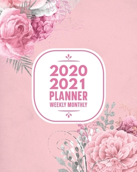 Paperback 2020-2021 Planner Weekly Monthly: 12 Month Calendar Agenda & Academic Organizer July 2020 - July 2021 Motivational & Inspirational Quotes Goals Vision Book