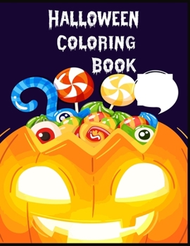 Halloween Coloring Book: Halloween Coloring Book For Adult Relaxation: Halloween designs, jack-o-lanterns, witches, haunted, house, skeletons, owls, ... halloween coloring book gift for men women.