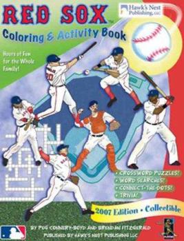 Paperback Red Sox Coloring and Activity Book