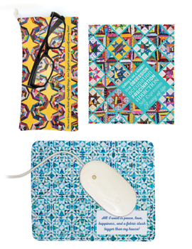 Misc. Supplies Bonnie K. Hunter's Quilter's Tech Set: Microfiber Mouse Mat, Cleaning Cloth, Mini Cleaner & Pouch Book