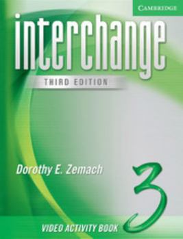Paperback Interchange Level 3 Video Activity Book 3 Book