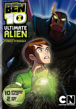 DVD Ben 10 Ultimate Alien: Power Struggle Book