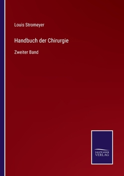 Paperback Handbuch der Chirurgie: Zweiter Band [German] Book