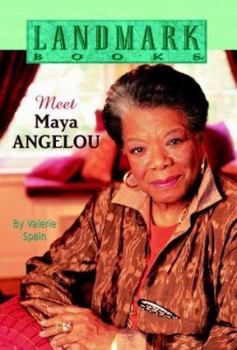 Paperback Meet Maya Angelou (Landmark Books) Book