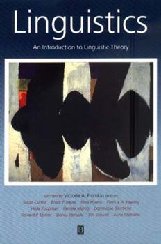 Paperback Linguistics: An Introduction to Linguistic Theory Book