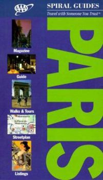 Paperback Paris (Aaa Spiral Guides) Book