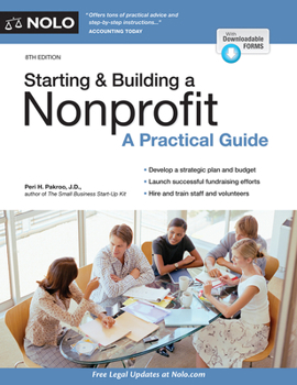 Paperback Starting & Building a Nonprofit: A Practical Guide Book