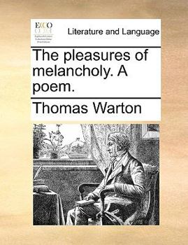 Paperback The pleasures of melancholy. A poem. Book