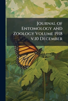 Paperback Journal of Entomology and Zoology Volume 1918 v.10 December Book