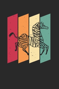 Zebra Notizbuch: Zebra Notizbuch für Liebhaber / Notizheft / Notizblock A5 (6x9in) Dotted Notebook / Punkteraster / 120 gepunktete Seiten (German Edition)