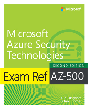 Paperback Exam Ref Az-500 Microsoft Azure Security Technologies, 2/E Book