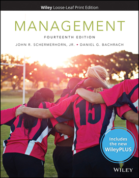 Loose Leaf Management, 14e US Edition WileyPLUS Card with Loose-leaf Set Book