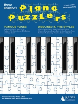 Paperback Bruce Adolphe - Piano Puzzlers: As Heard on Apm's Performance Today Book
