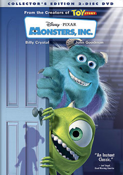 DVD Monsters, Inc. Book