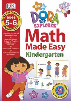Paperback Dora the Explorer Kindergarten Workbook [With Stickers] Book
