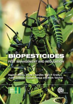 Hardcover Biopesticides: Pest Management and Regulation Book