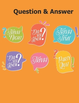 Paperback Answer & Question: 200 Questions with Answers for general knowledge Book