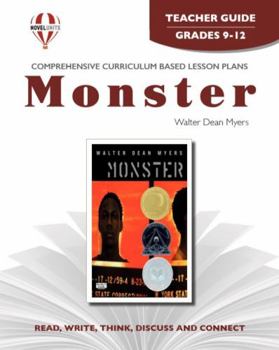Paperback Monster - Teacher Guide by Novel Units Book