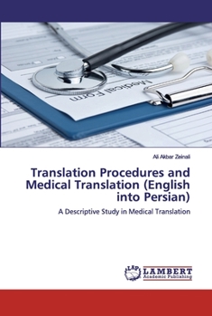 Paperback Translation Procedures and Medical Translation (English into Persian) Book
