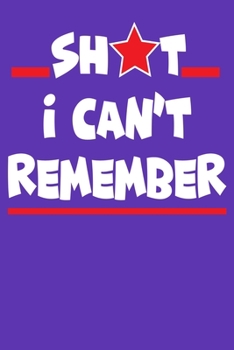 Shit I Can’t Remember: Organizer/Log Book/Notebook for Passwords and Shit/Password Book/Gift for Friends Lined Journal, 120 Pages, 6 x 9, Soft Cover, Matte Finish