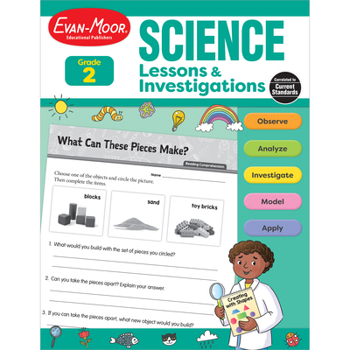 Paperback Science Lessons and Investigations, Grade 2 Book